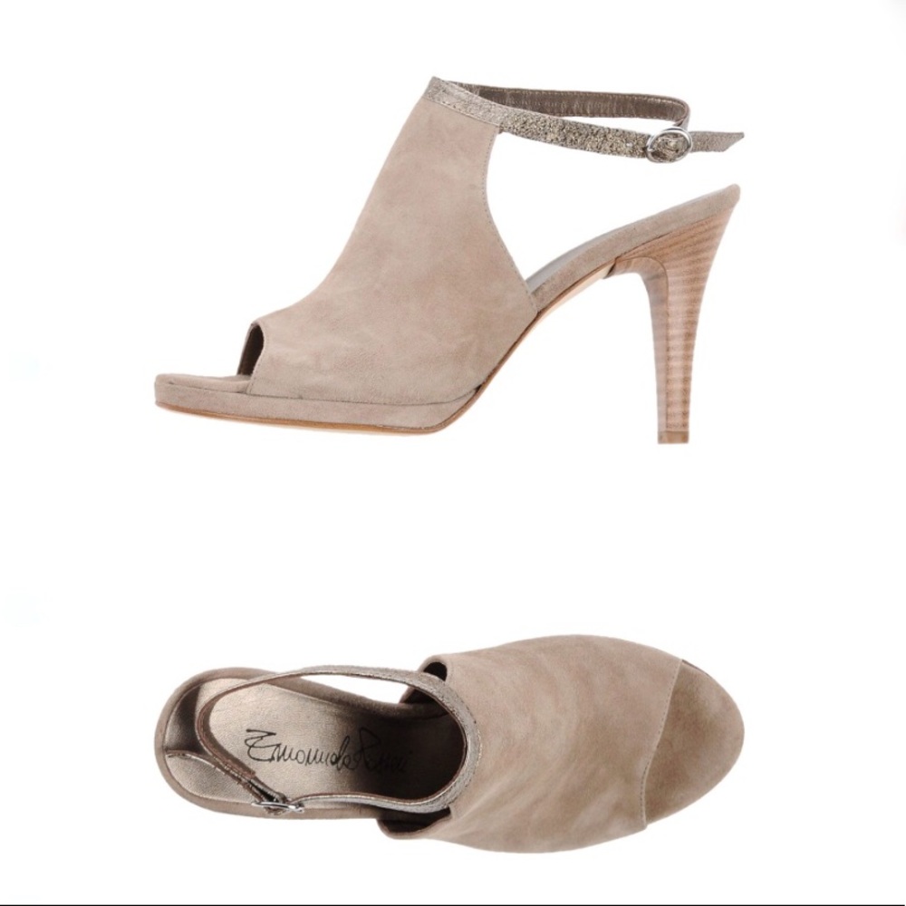 High Heel Leather Sandals